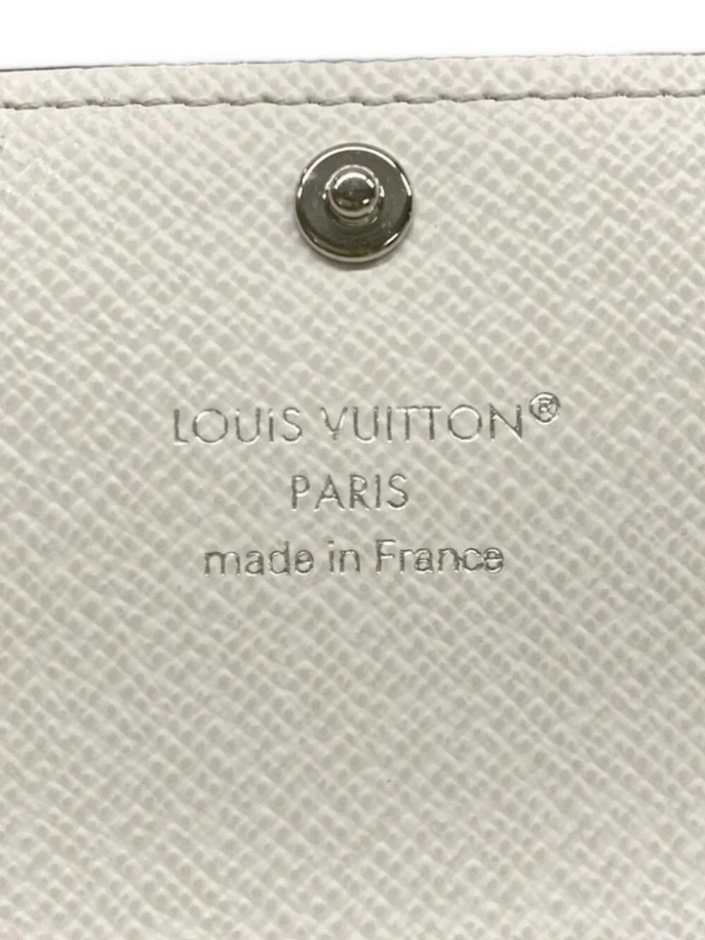 LOUIS VUITTON Multicles Optic White Taigarama RFID : confirmed